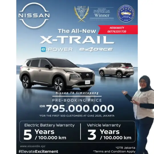 Dealer nissan :New xtrail e-Power